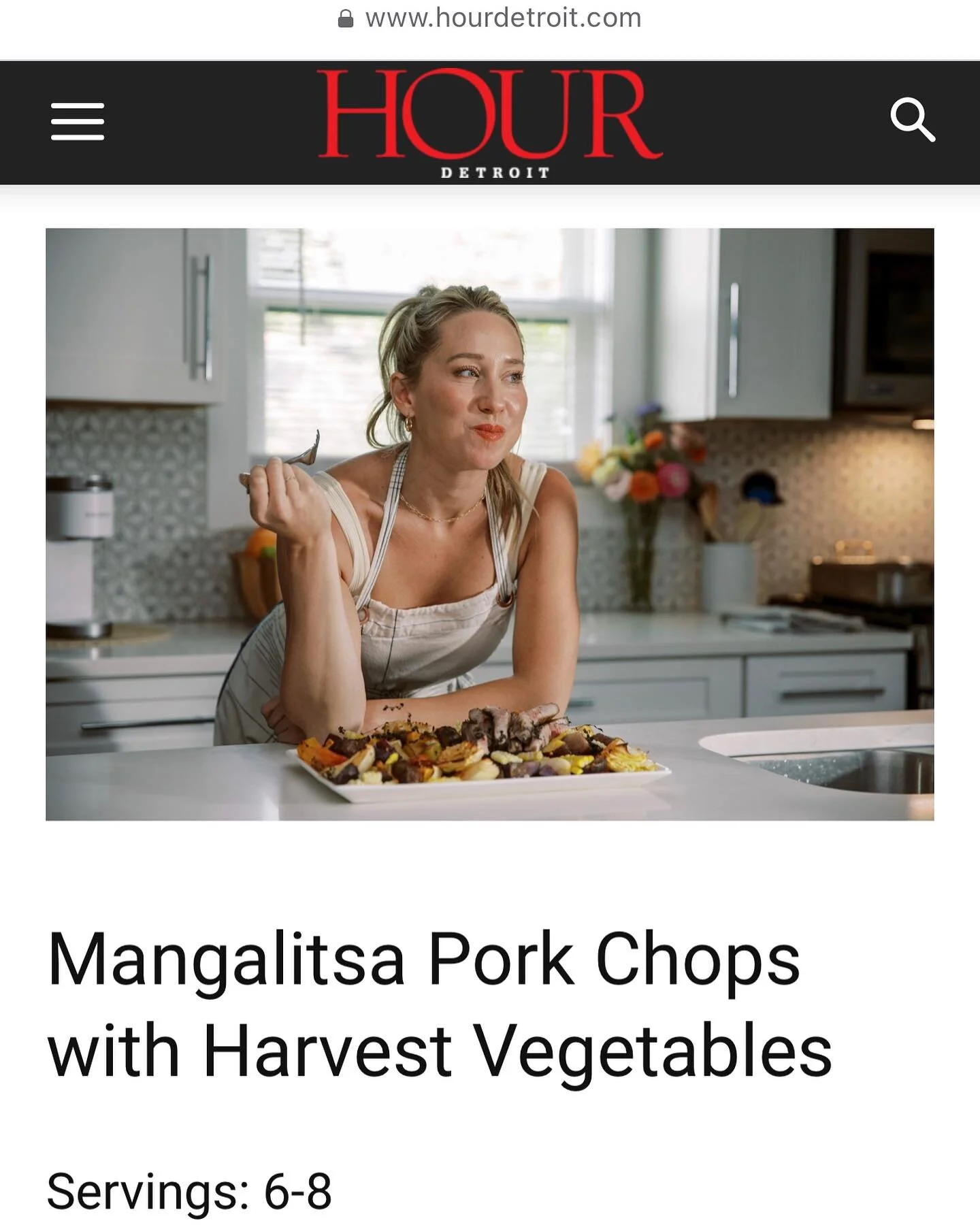 Have you watched the first episode of My Metropolitan Kitchen yet⁉️
Take a stroll through Emma Acres Farms with myself and the @hourdetroitmagazine team while we learn about their ethical farming practices and offerings and then head back to the kit